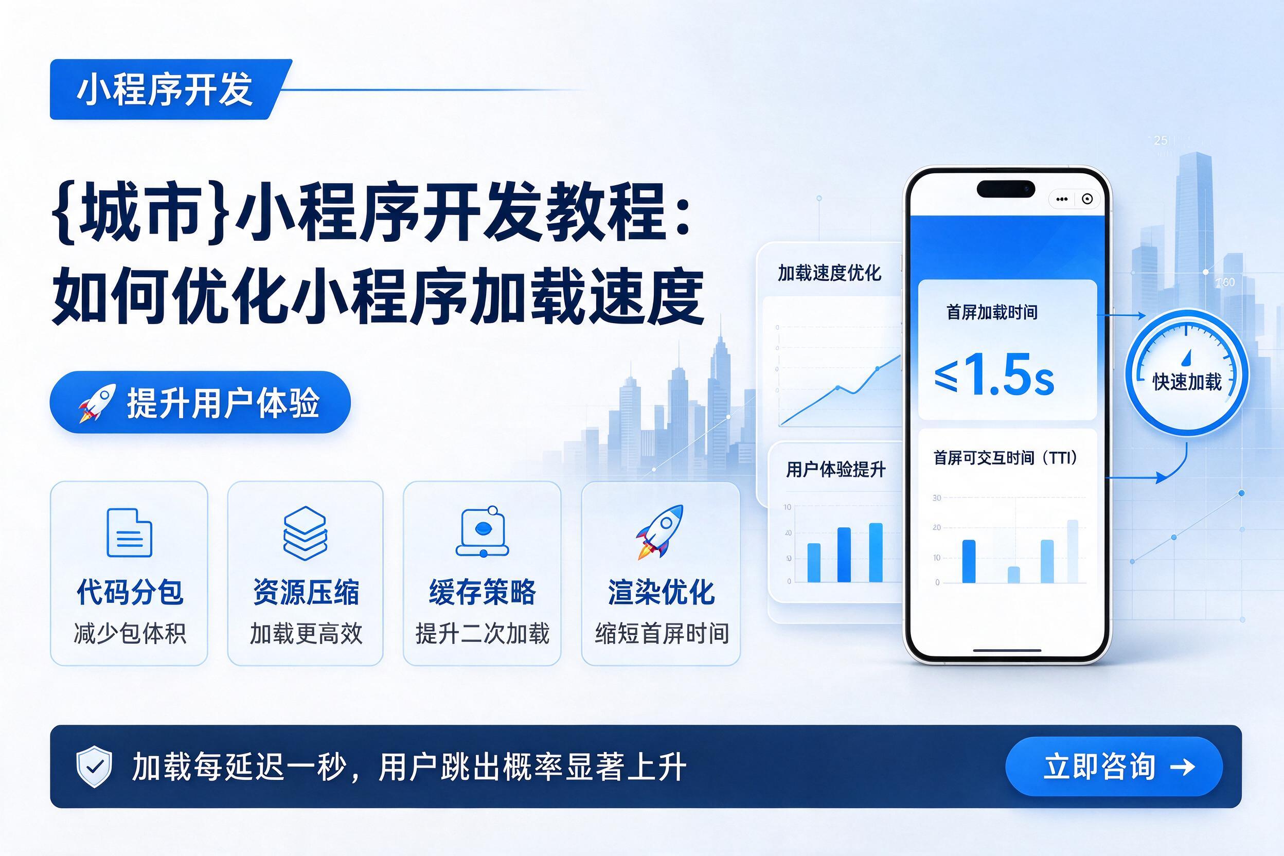 灵璧小程序开发教程：如何优化小程序加载速度提升用户体验